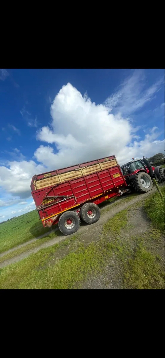 Herron 20ft silage trailer - Image 1