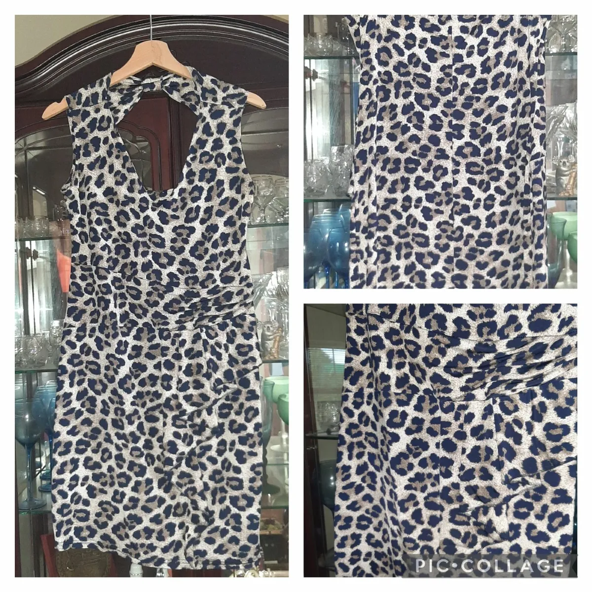 Stunning animal print dress size 12 - Image 2
