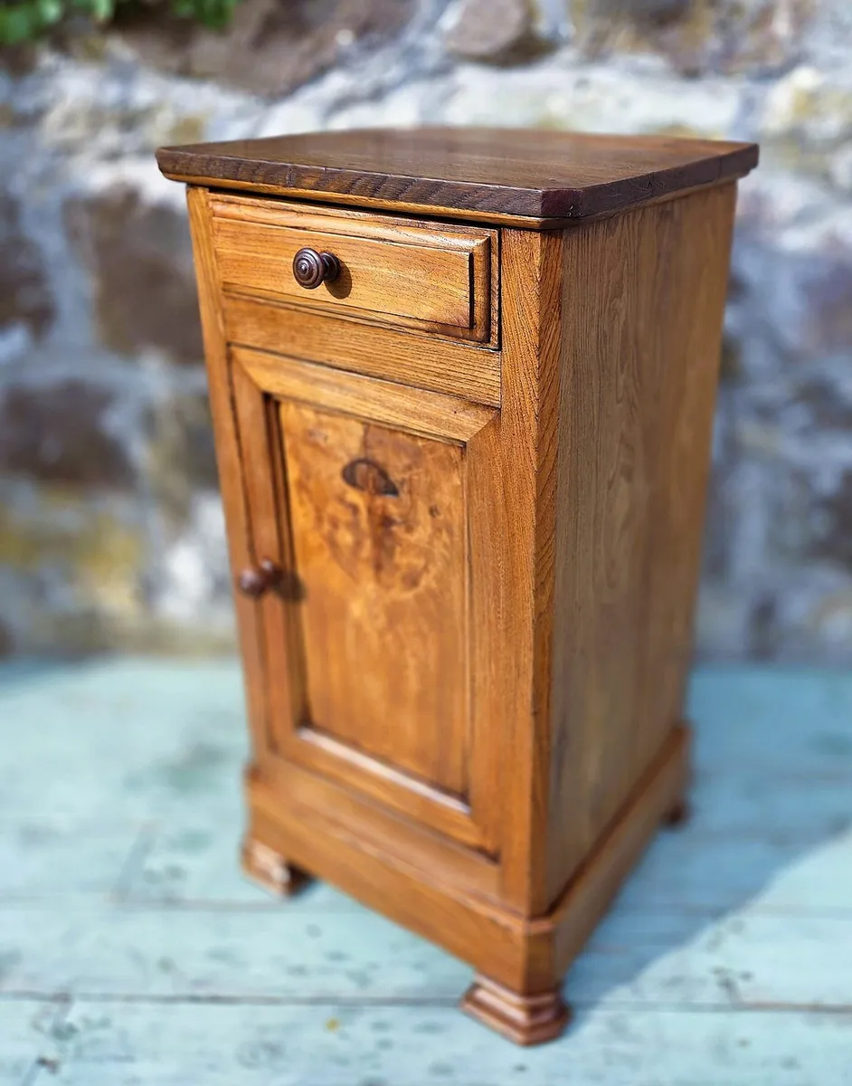 Antique French Bedside Cabinet- Circa 1900 - Image 1