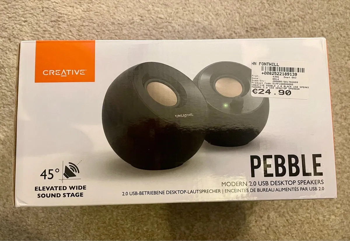 Creative – Pebble 2.0 USB Desktop Speakers - Image 2