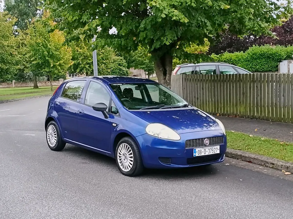 08 Fiat Punto 1.2 TAX 07/26 - Image 1