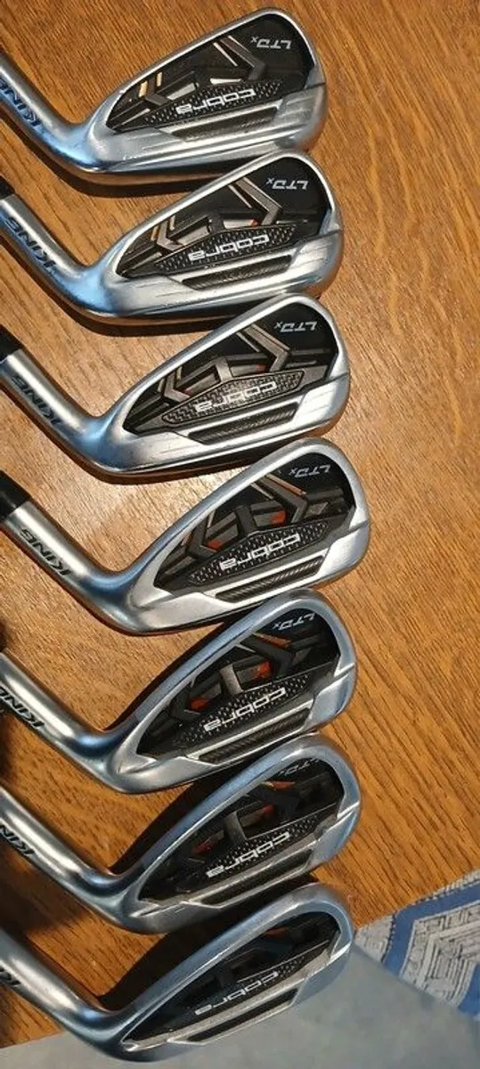 King Cobra Ltdx graphite Irons x 7 Senior Flex - Image 1