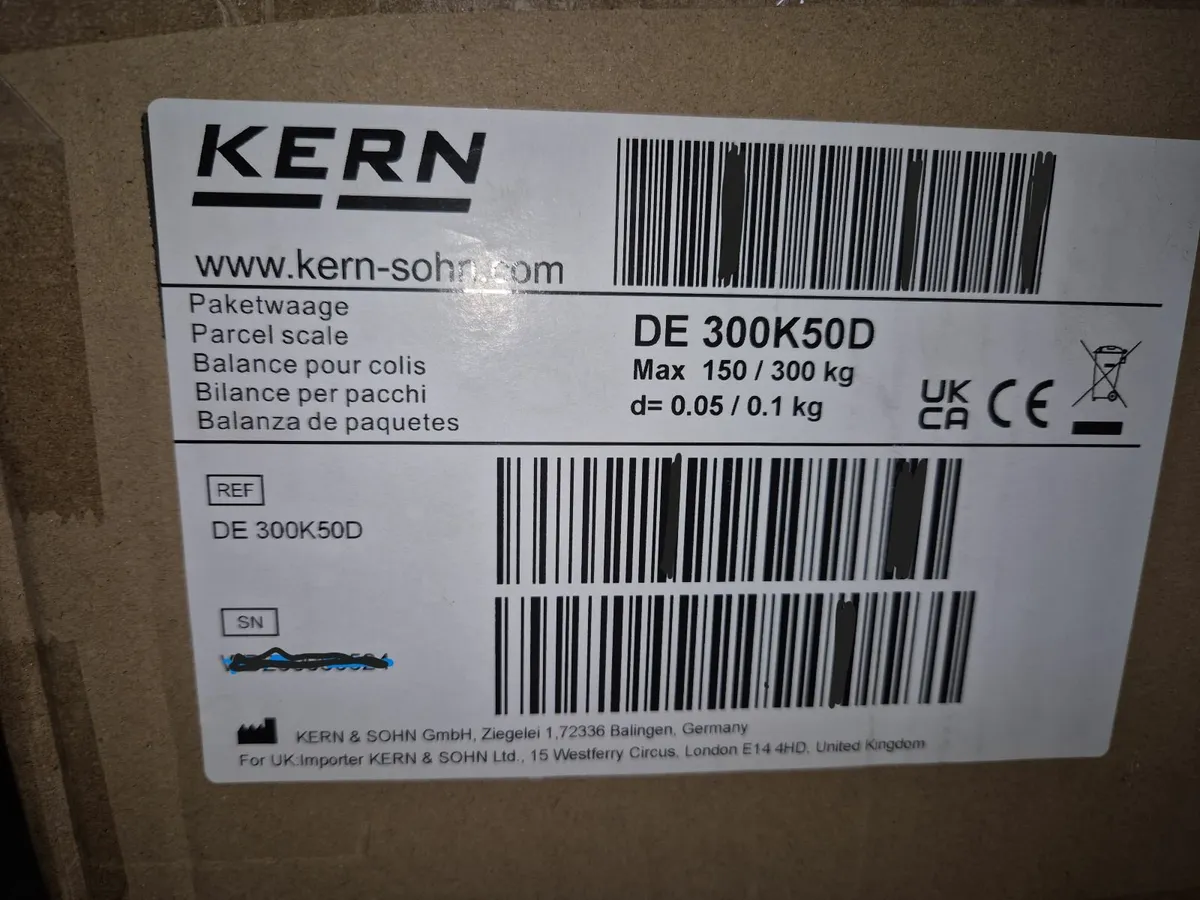 UNBOXED 300kg Industrial platform Scale - Image 3