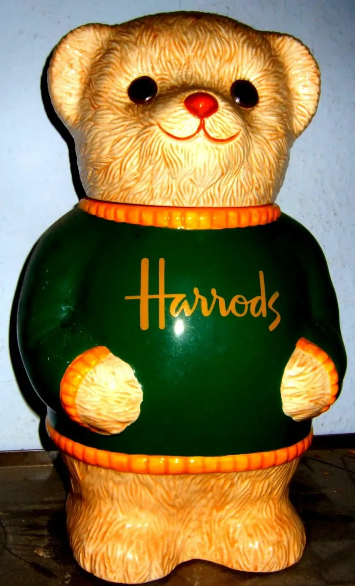 Vintage Harrods 'Ted' Cookie Jar - Image 4