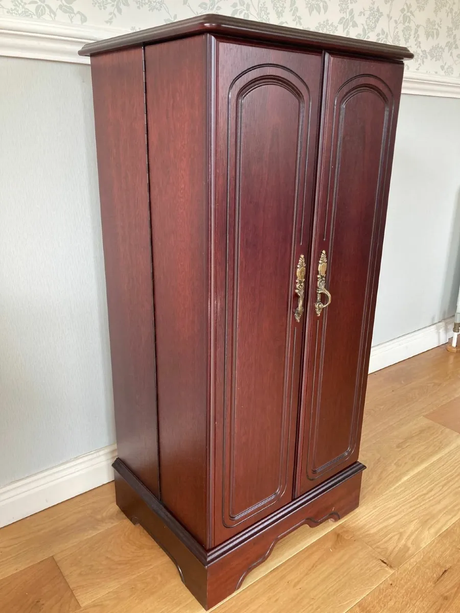 Rossmore Solid Mahogany CD storage or Display Unit - Image 2