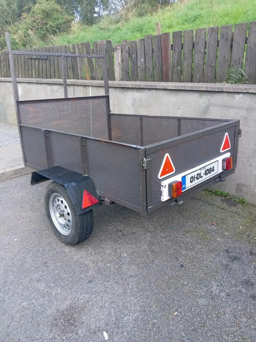 All steel 6x4 trailer - Image 2