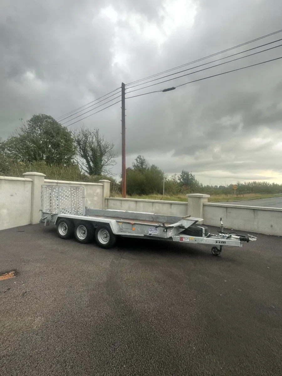 ifor willams tri axel plant trailer - Image 1