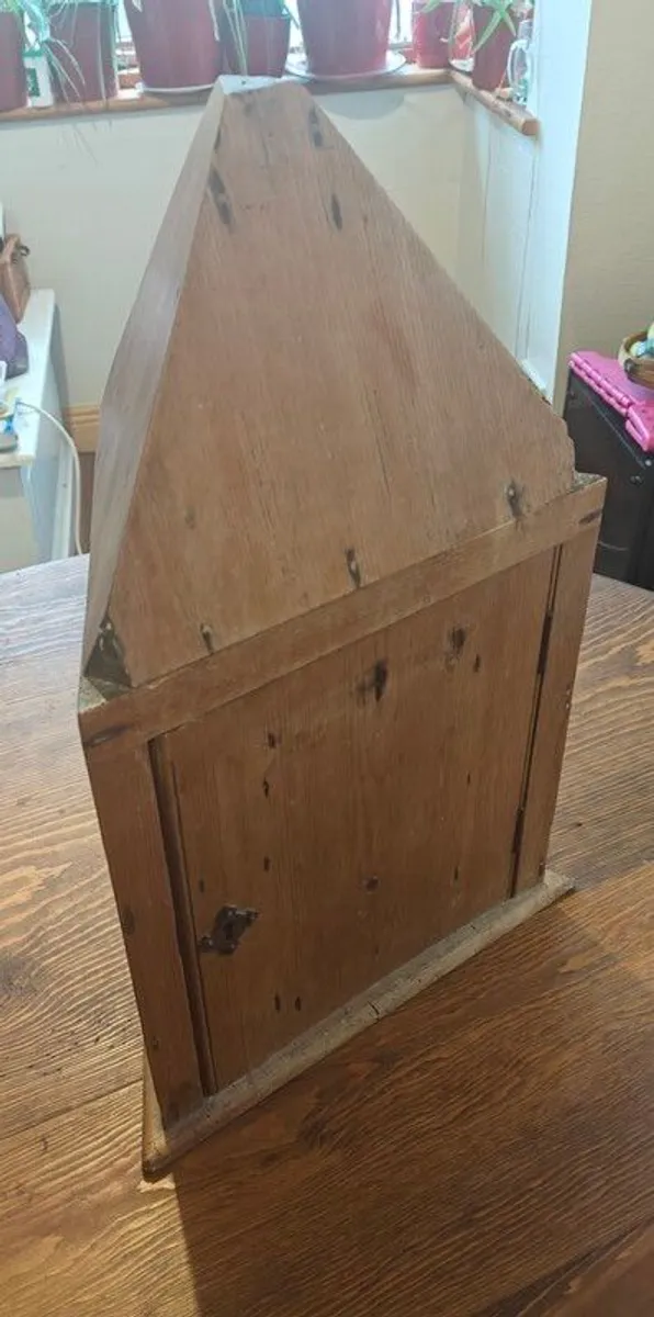 Antique Corner Cabinet - Image 3