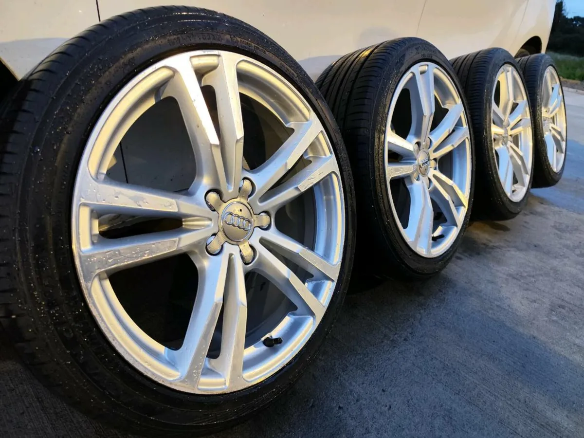 18" Audi A3 / S3 alloys with Yokohama tyres - Image 1