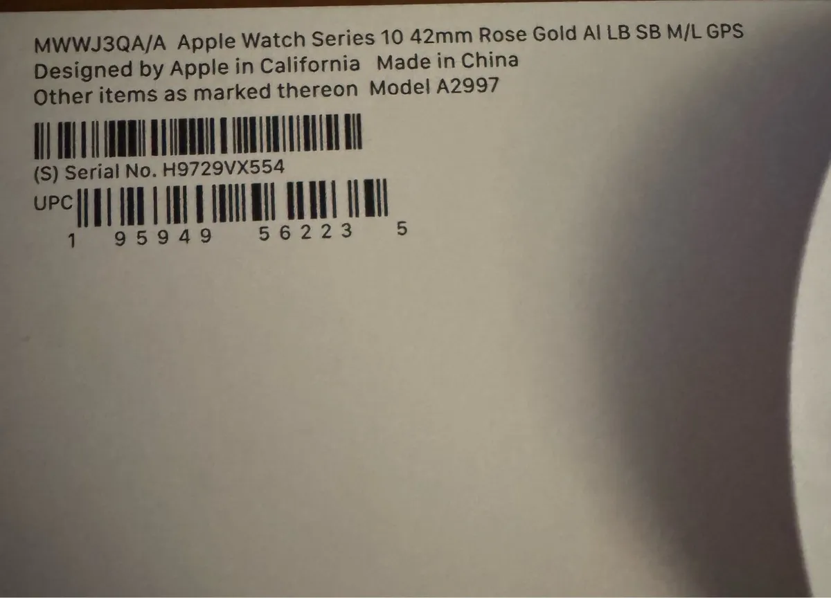 Apple Watch Series 10 (42mm) Rose Gold - Image 4