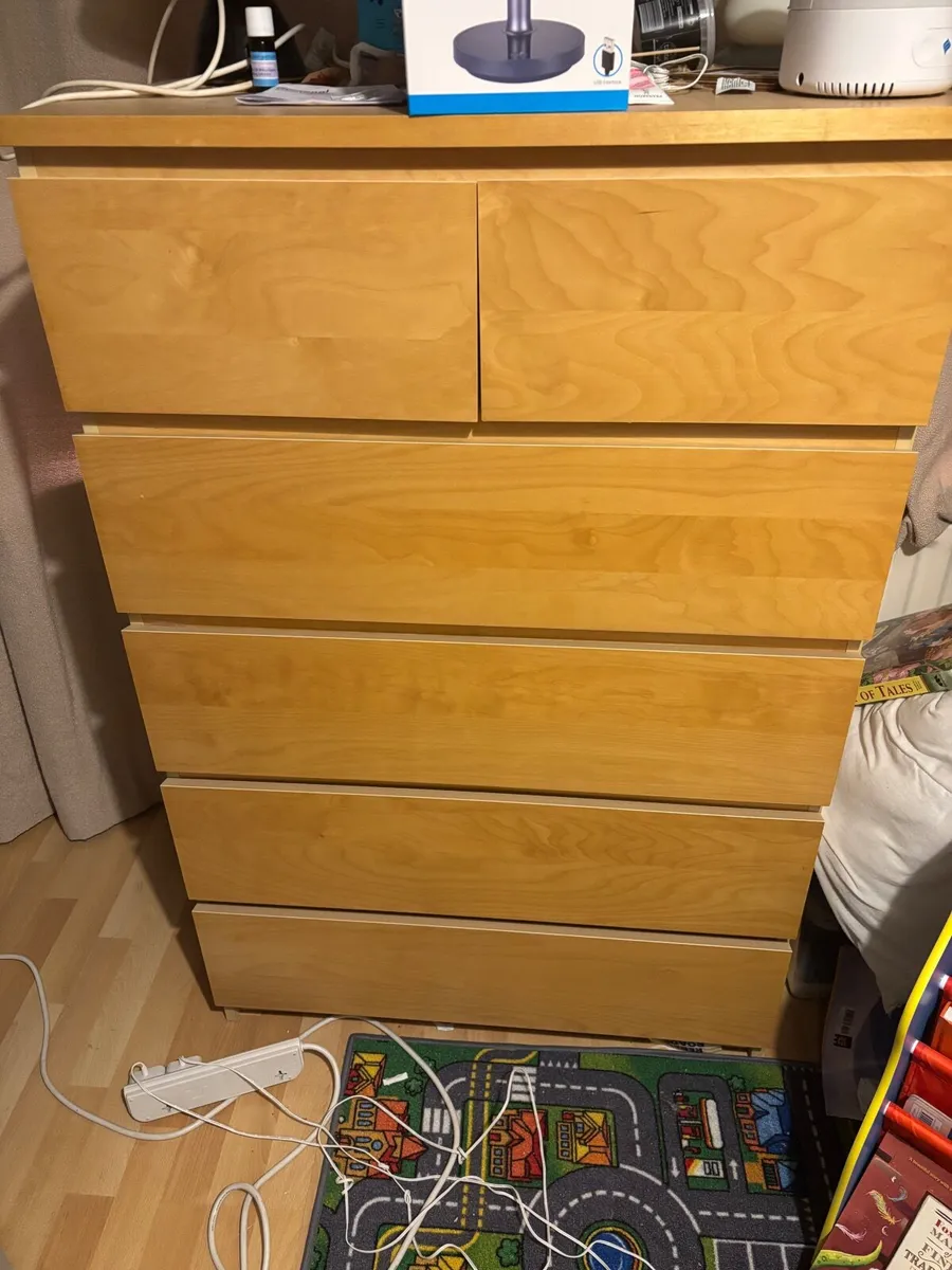 IKEA Malm 6 chest of drawers 80 x 120 cm