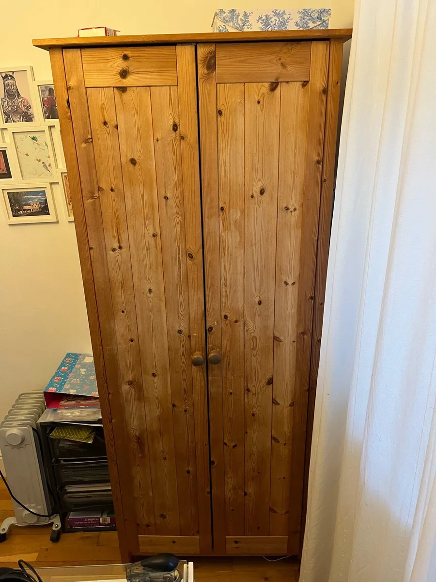 Pine wardrobe - Image 1