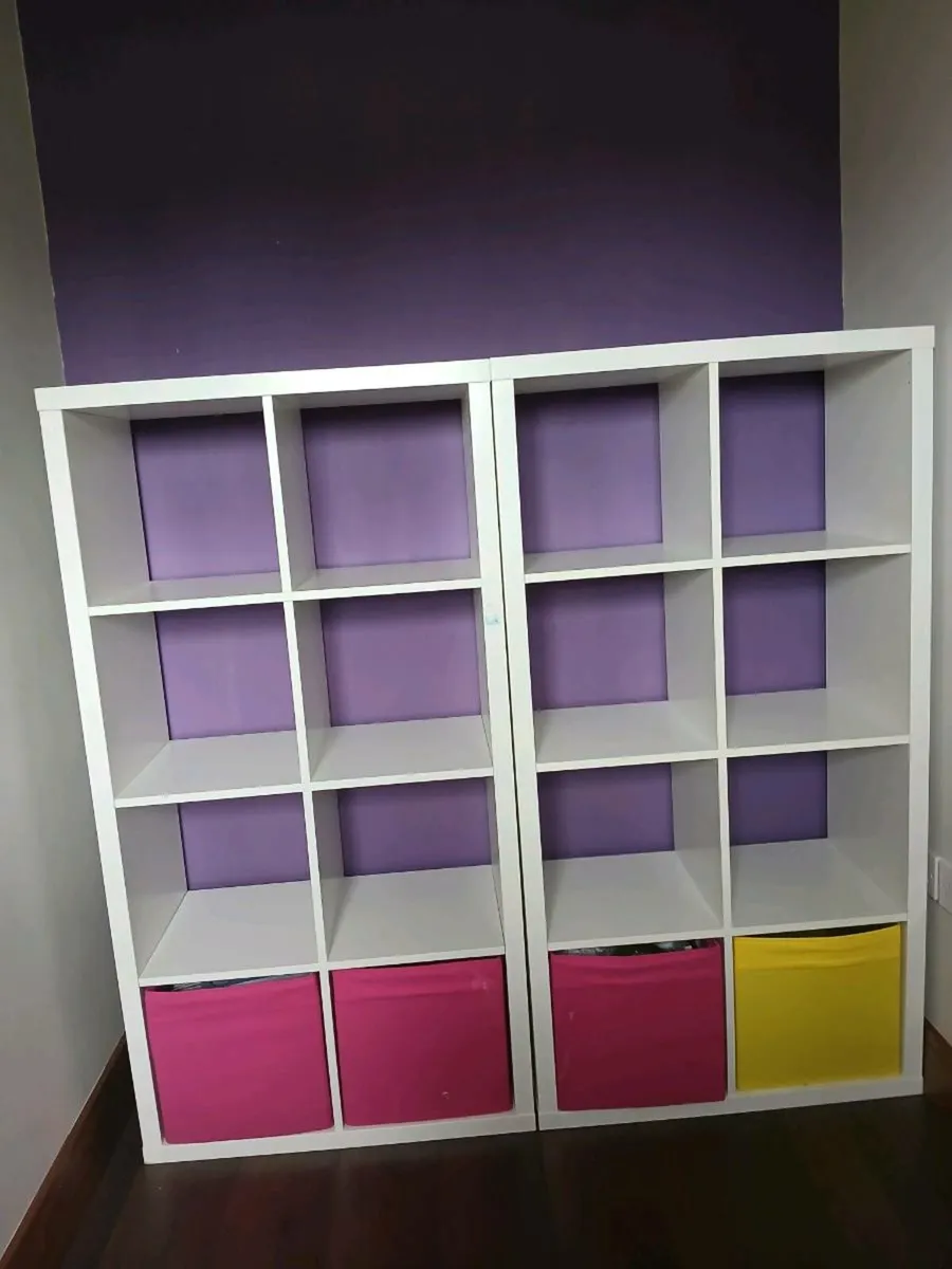 2 large Storage shelves - Image 1