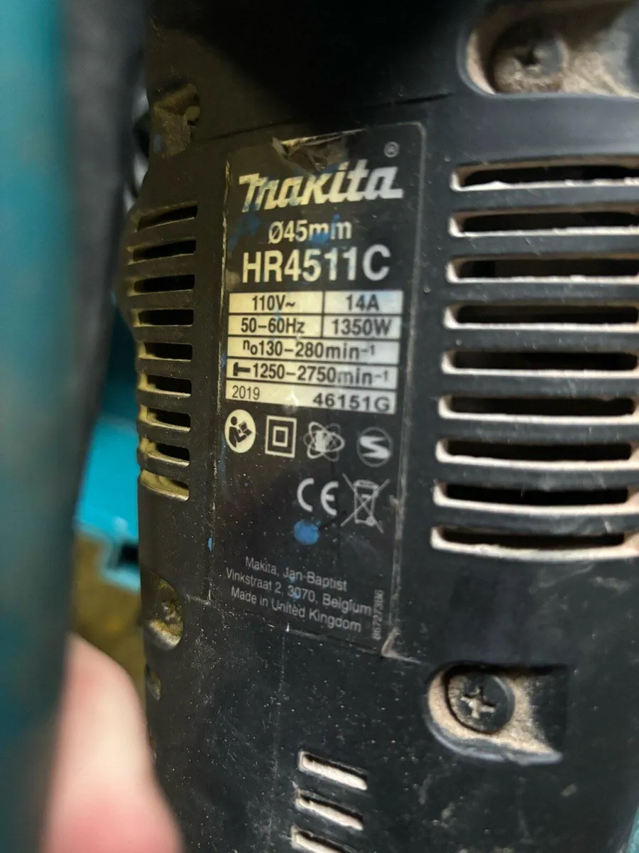 Makita sds max 110v - Image 2