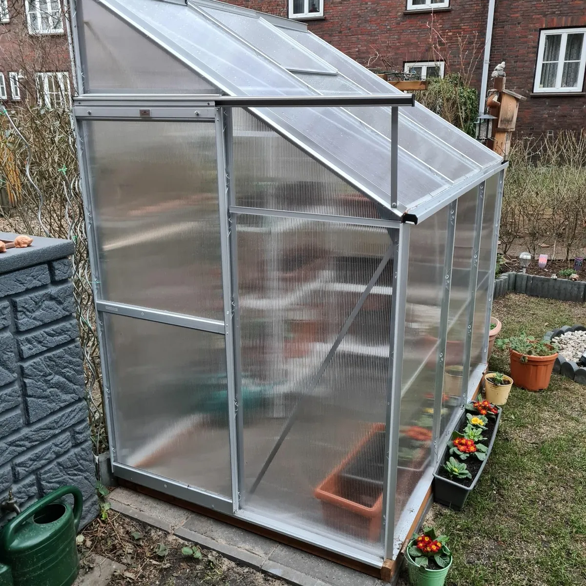 Aluminium Greenhouse 3.65 m3 - Image 1