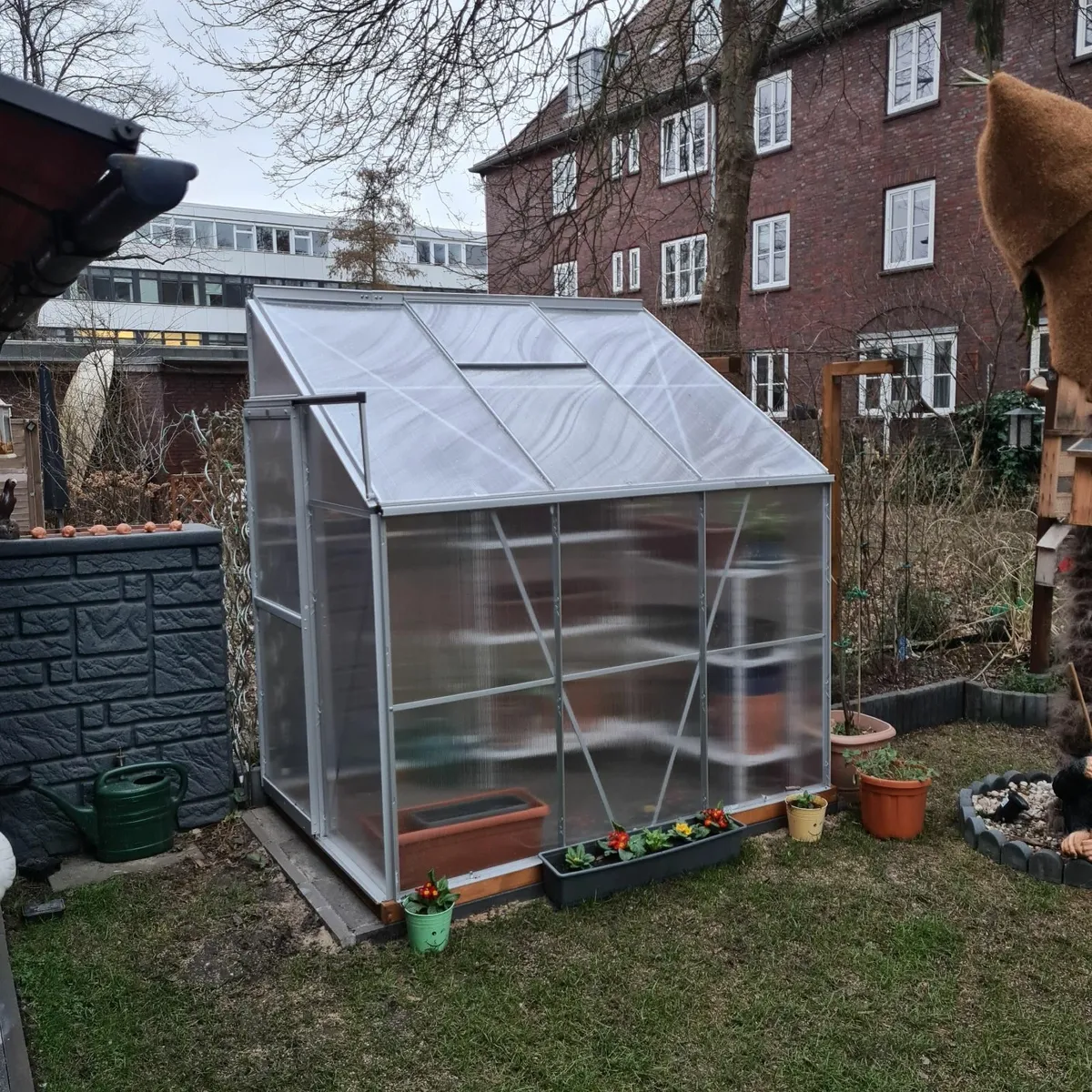Aluminium Greenhouse 3.65 m3 - Image 3