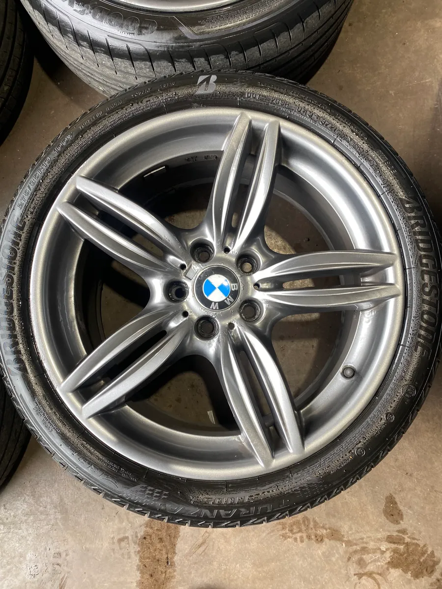 19inch bmw F10 Msport alloy wheels - Image 2