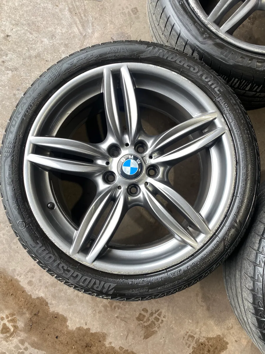 19inch bmw F10 Msport alloy wheels - Image 3