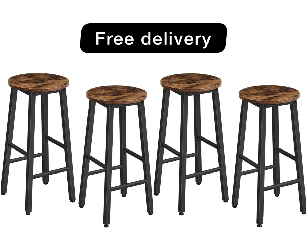 Bar Stools Set of 4 - Image 1