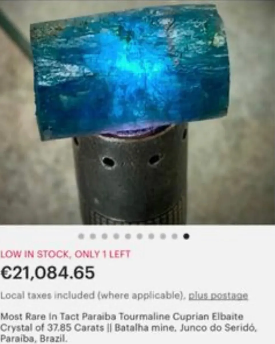 Neon Blue Paraiba Tourmaline - Image 4
