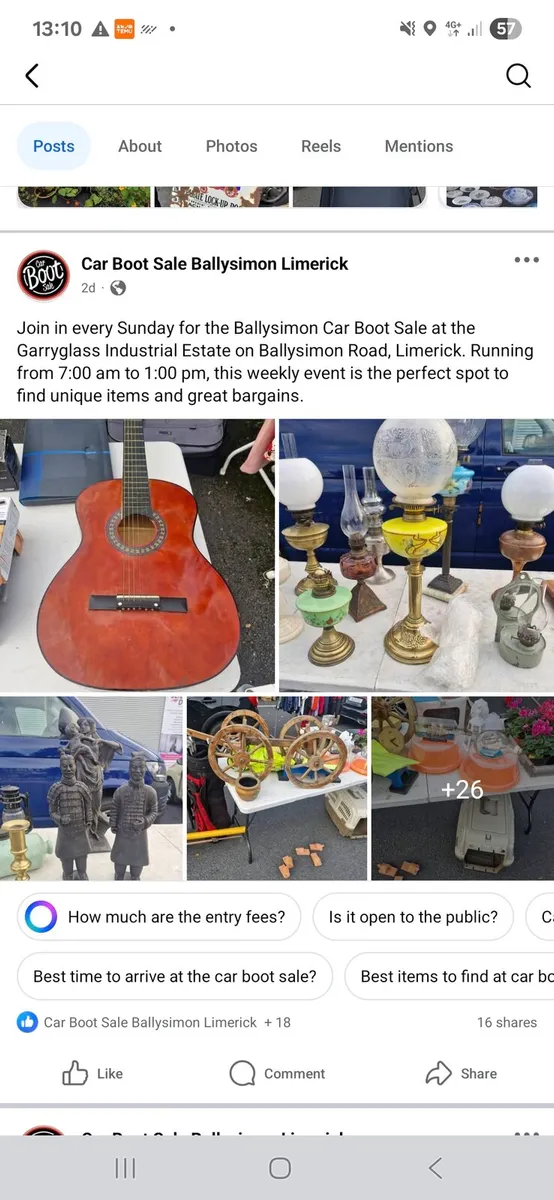 Ballysimon carbootsale
