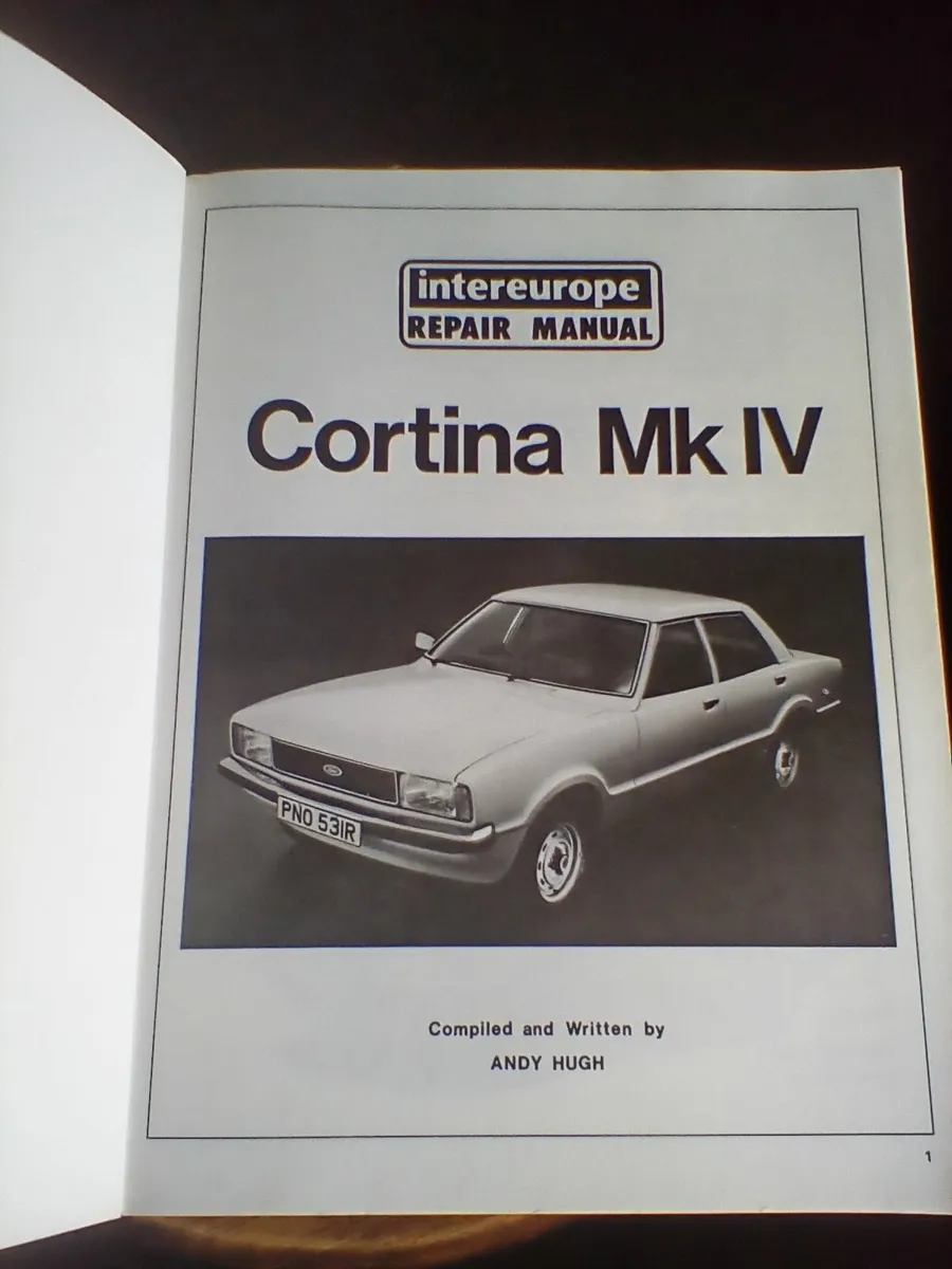 Mk 4 cortina manual - Image 2