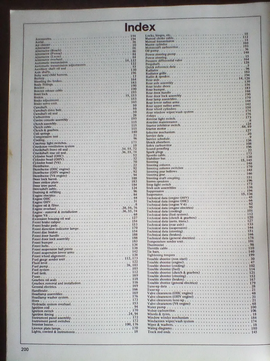 Mk 4 cortina manual - Image 3