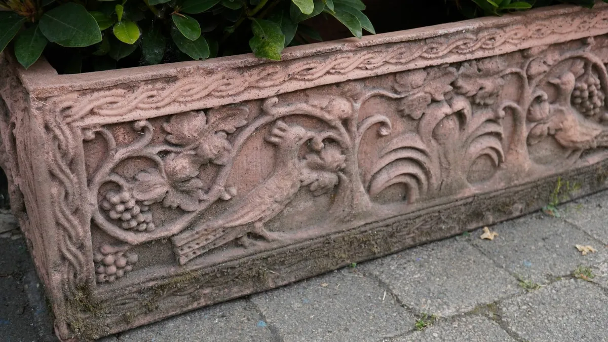 Pair of Heavy Spanish Terracotta Planters - Image 4