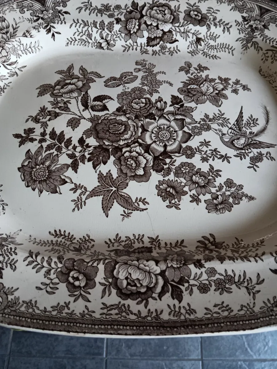 Vintage  large platter - Image 1