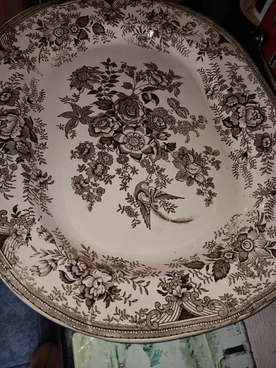 Vintage  large platter - Image 4