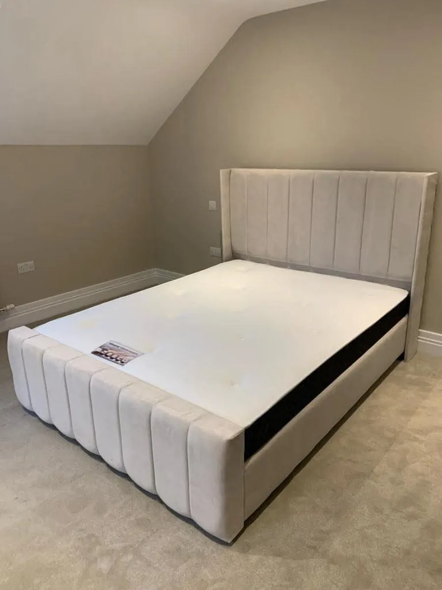 "Divan Double Beds With Metress" - Image 3