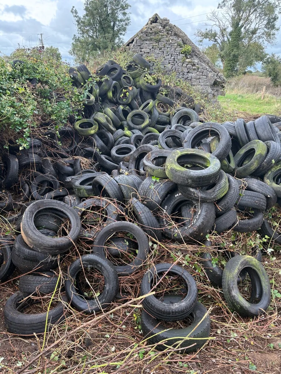 Tyres free to take away.