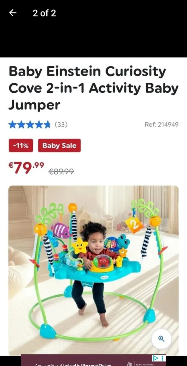 Baby jumperoo - Image 2