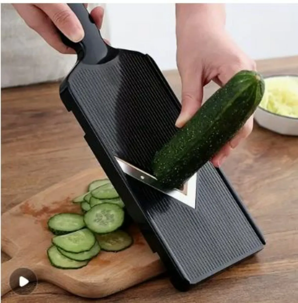 Mandolin for vegetable slicing, and stick blender. - Image 1