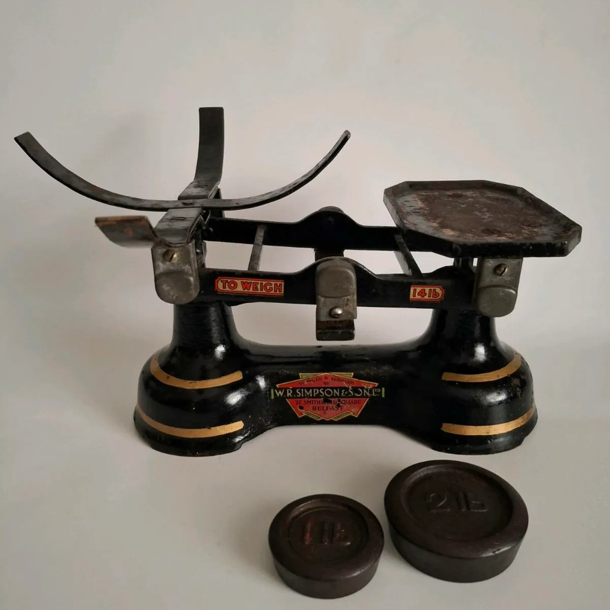 W.R. Simpson & Son Ltd Shop Scales - Image 2