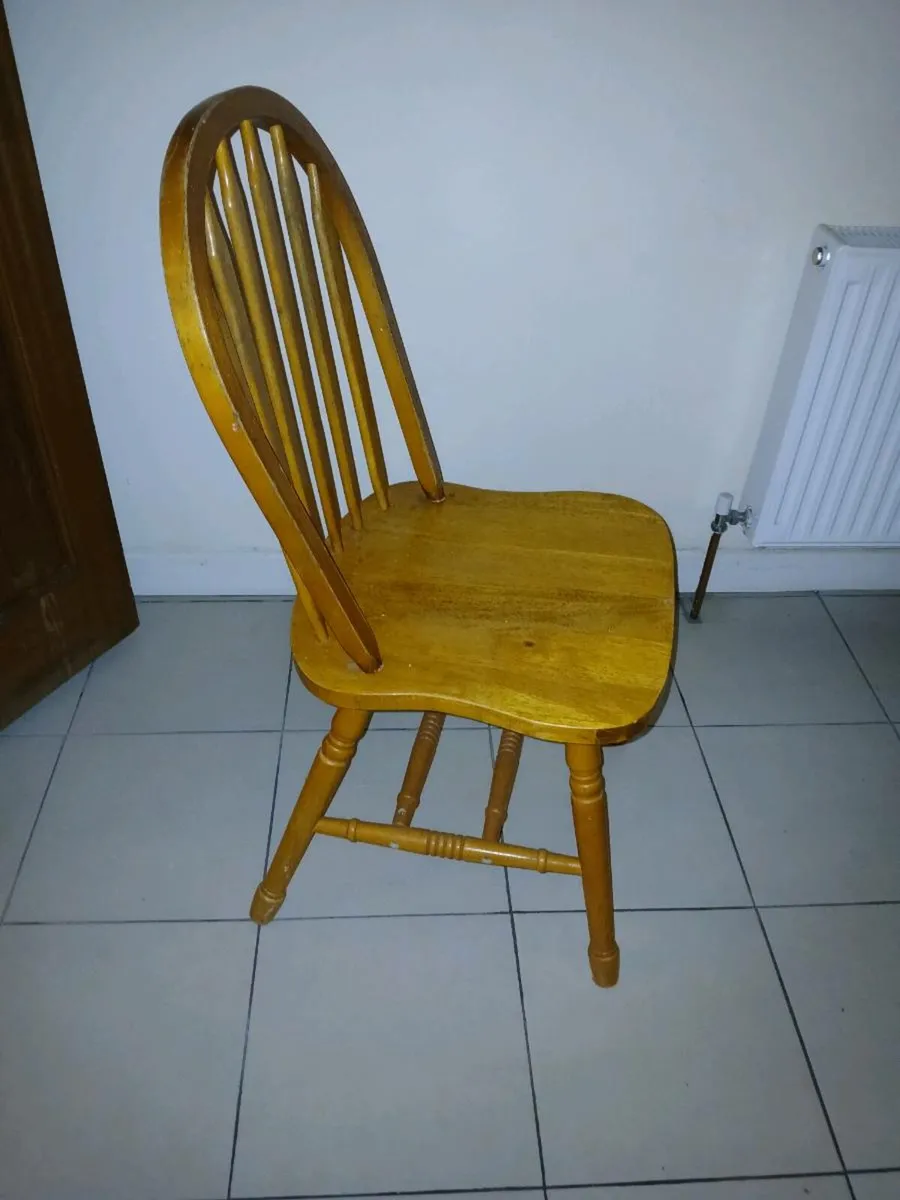 Solid kitchen chairs 4 - Image 2