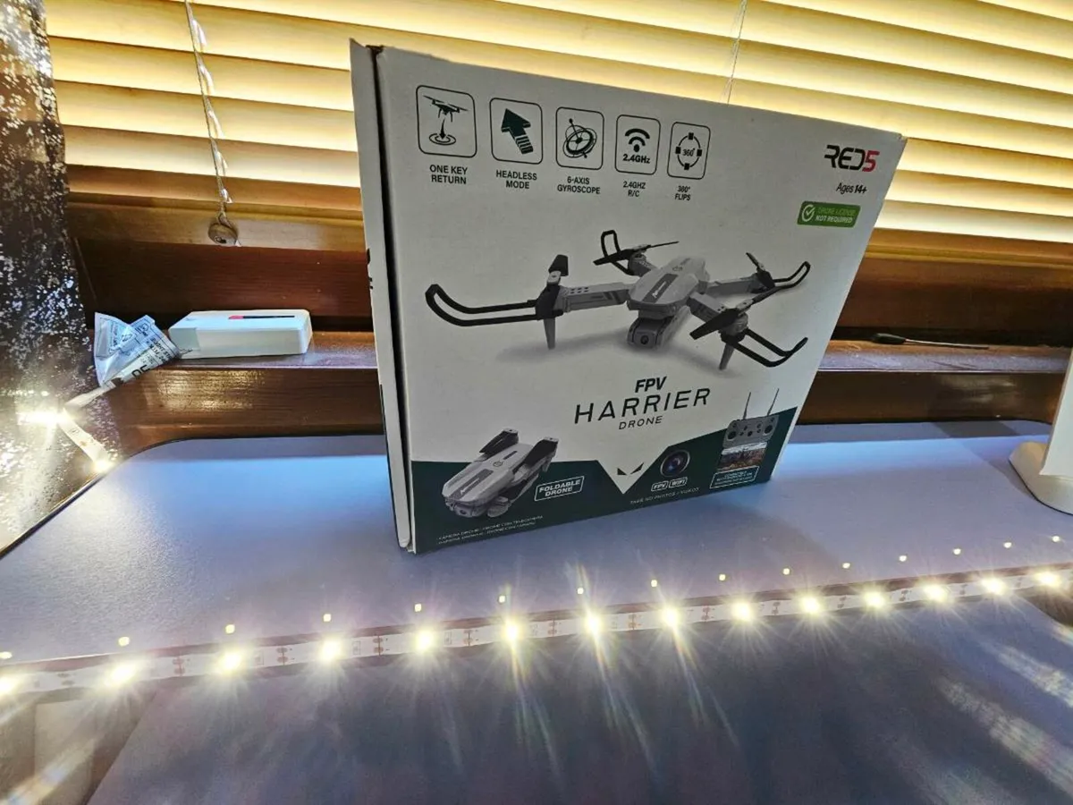 Red5 FPV Wifi Harrier Drone 2.4Ghz R/C 6-Axis Gryo - Image 4