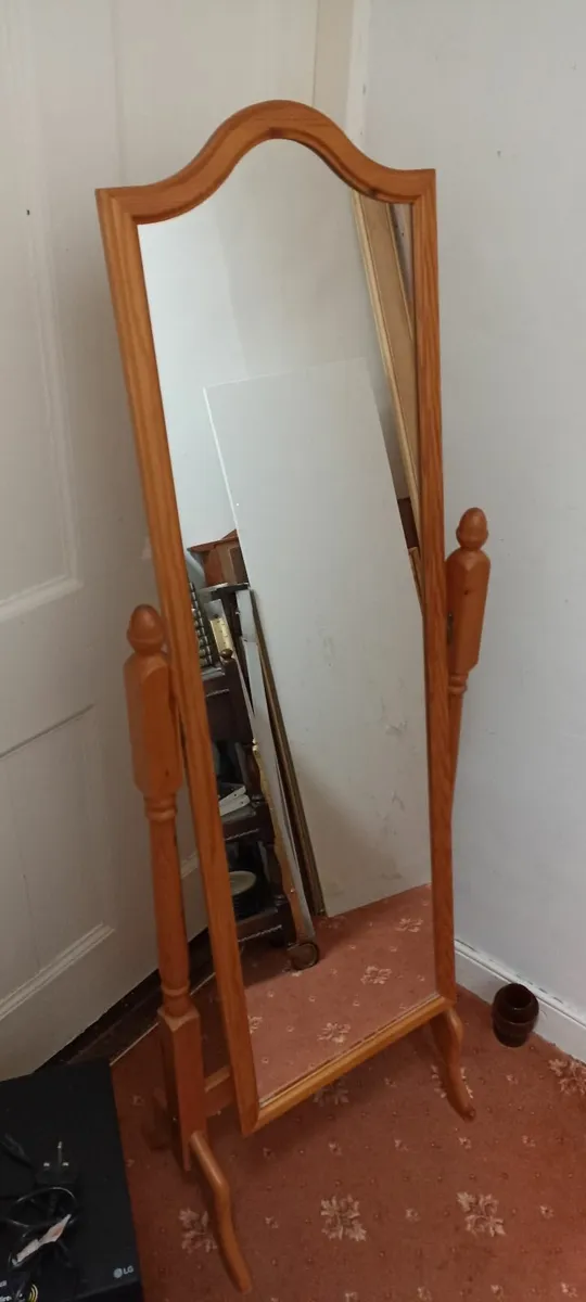 Pine Cheval Mirror - Image 2
