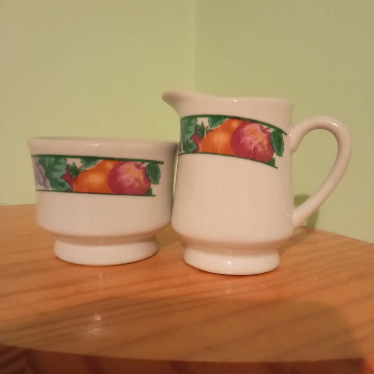 Jug & Sugar Bowl Set - Image 1