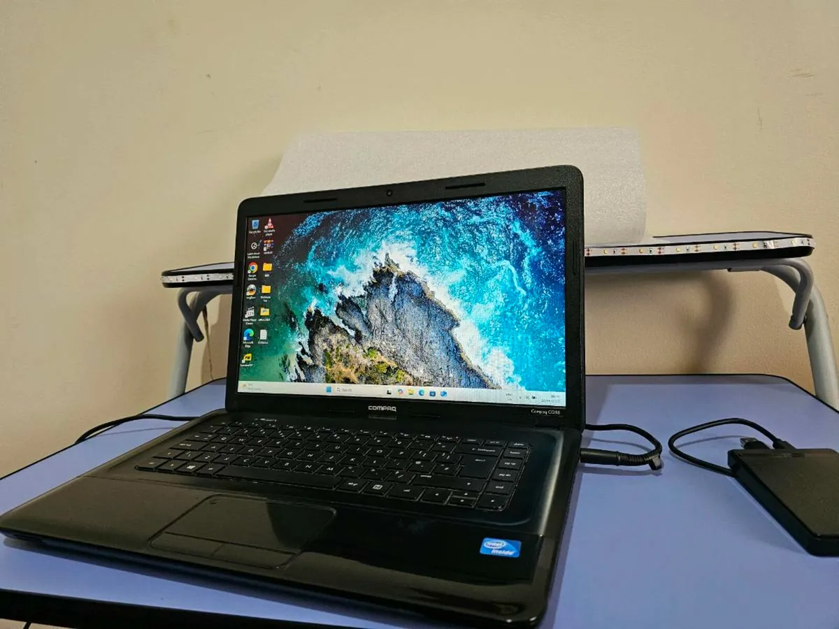 HDMI HP Compaq CQ58 Laptop Intel Celeron, 8GB RAM, - Image 1
