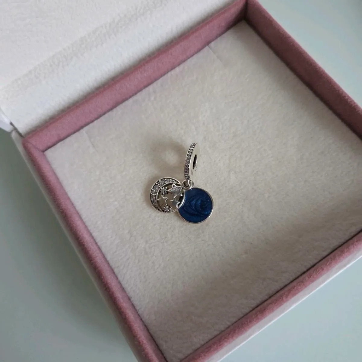 Pandora night sky pendant&charm fully hallmarked - Image 1
