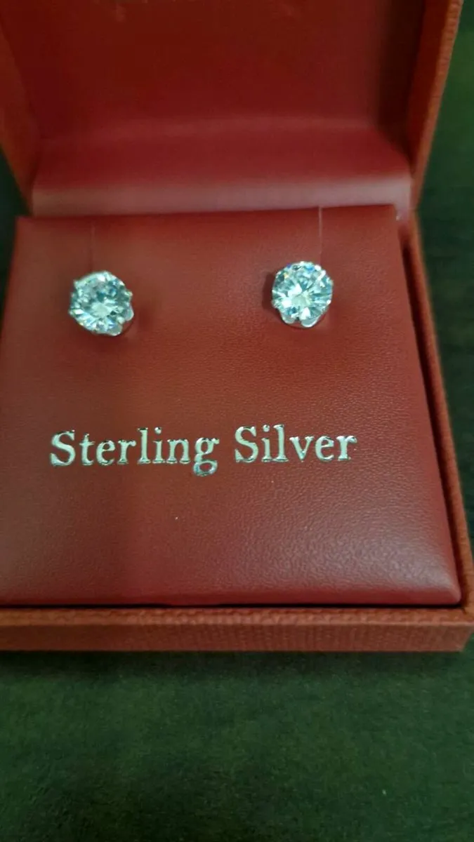 Sterling silver inspirations earrings, - Image 1