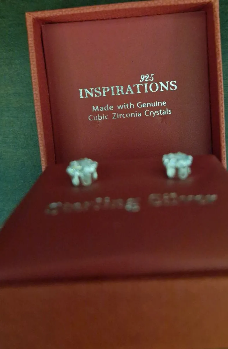 Sterling silver inspirations earrings, - Image 2