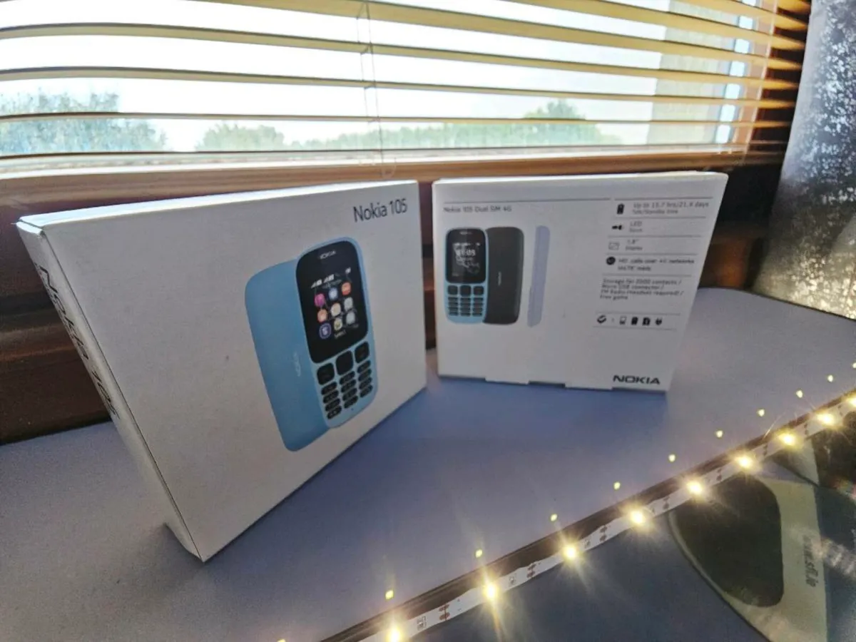 4G Mobile Phone Dual SIM-Free Nokia 105 Latest Edi - Image 3