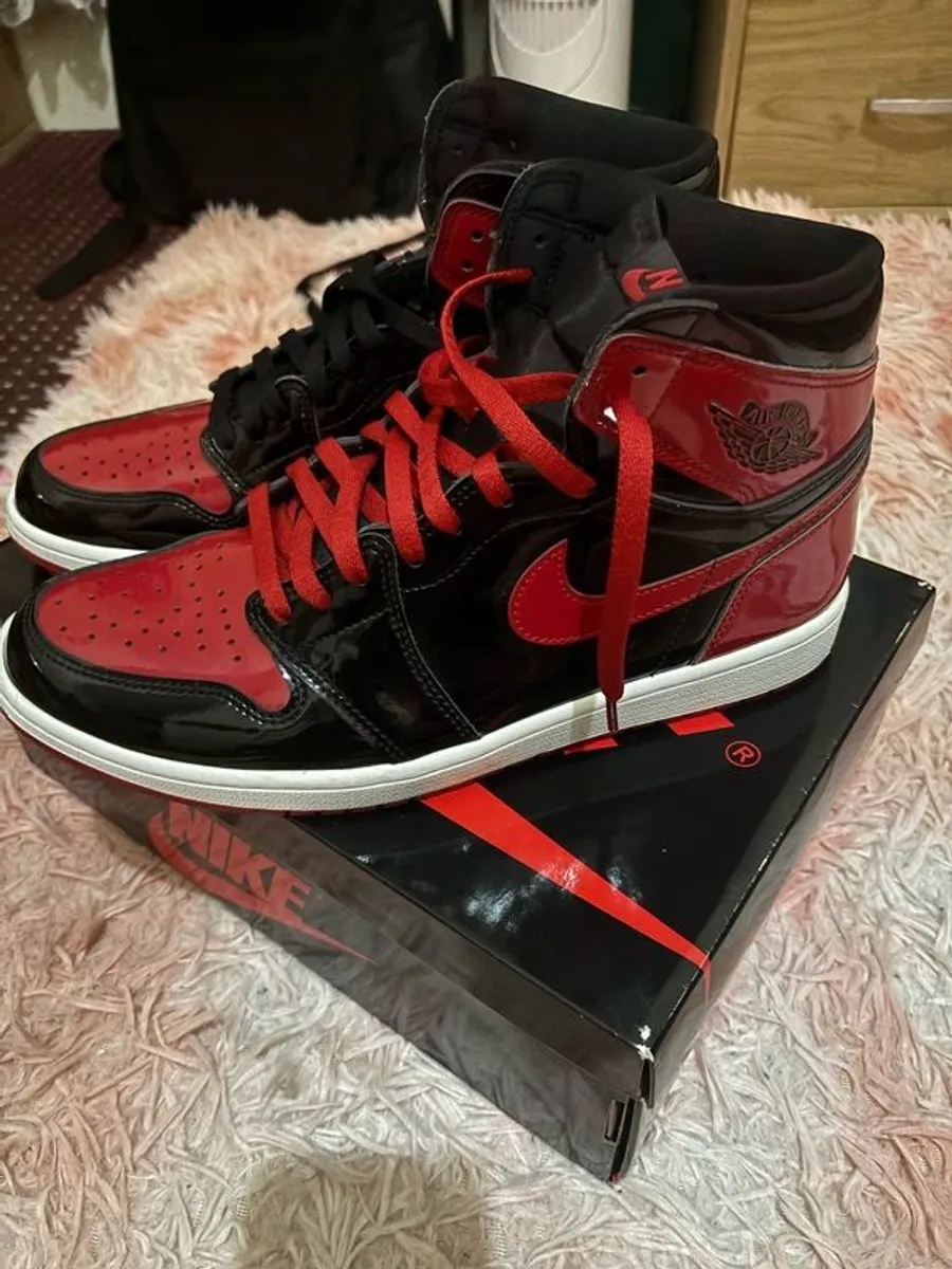 Air jordan OG High Patent Bred