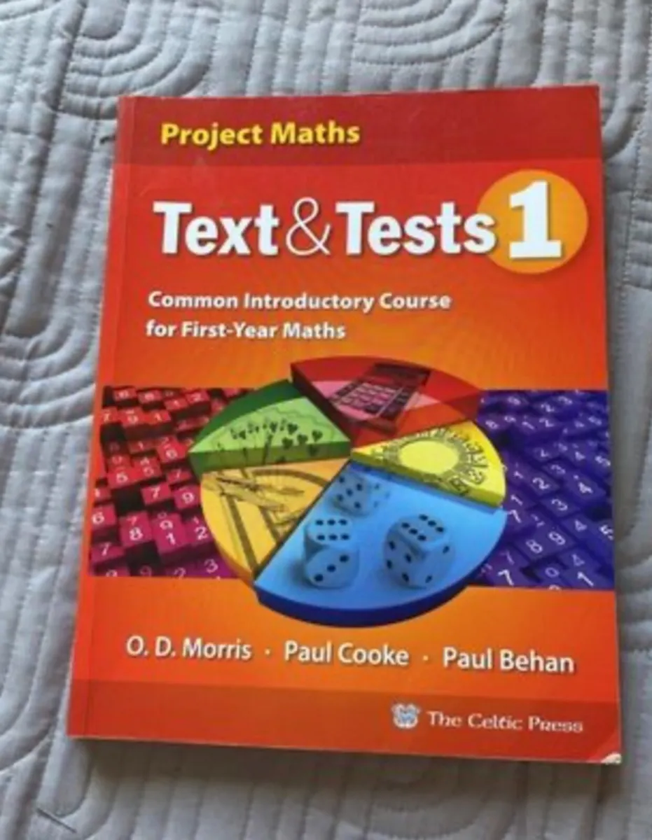 Text and Tests 1 First Year