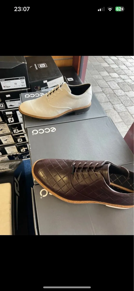 Ecco hybrid golf shoes - Image 1