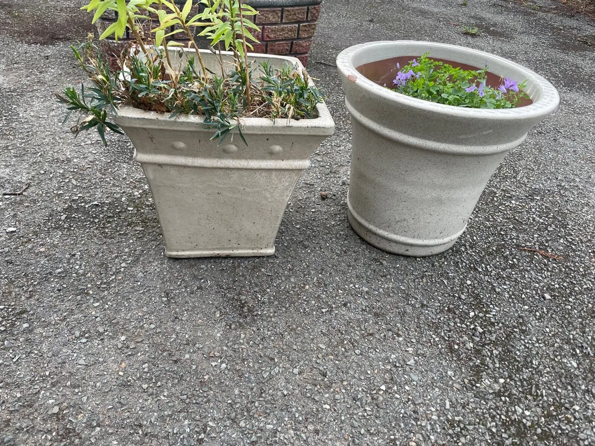 2 ceramic pots - Image 4