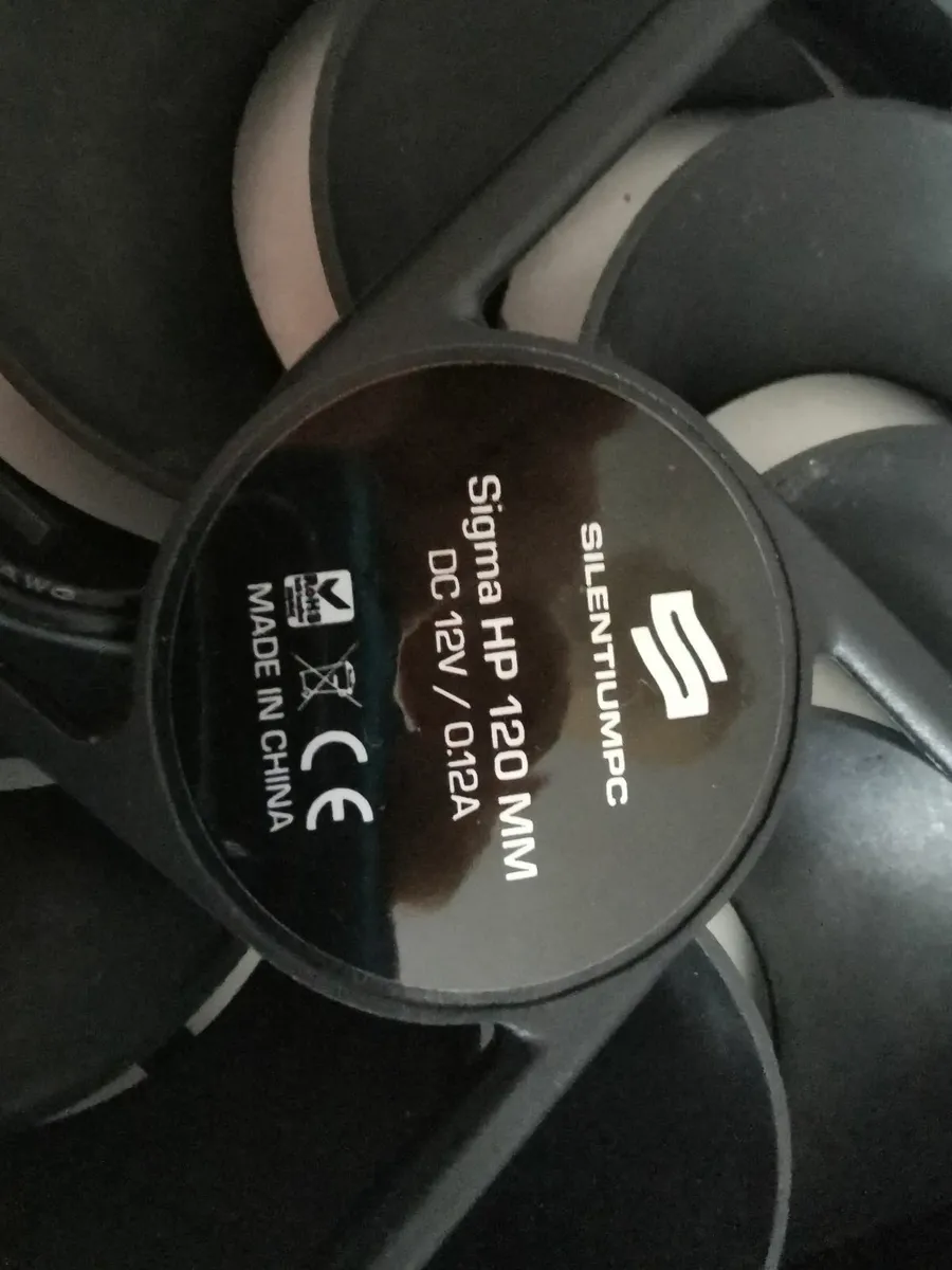 2x 120mm Brand SigmaHP fans, NEW - Image 3