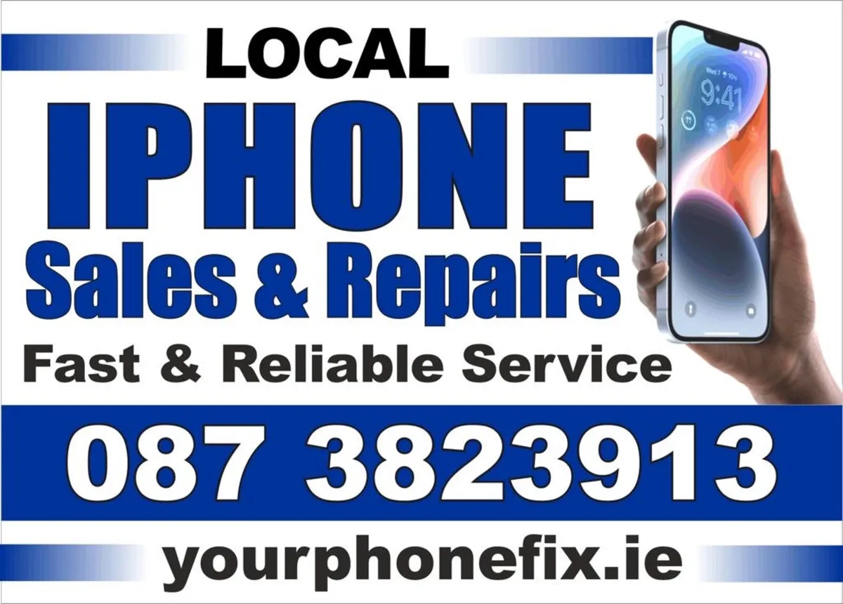 1 hour iPhone repairs and sales Mountbellew. - Image 2